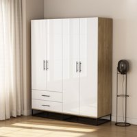 OTTO home Kleiderschrank "Lucca Schlafzimmerschrank Garderobe Hochglanz Bestseller" von Otto Home