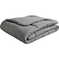 OTTO home Microfaserbettdecke "Claara,Bettdecke 135x200 cm, 155x220 cm, 200x200 cm", normal, (1 St.), Bettdecken in grau, Sommer, Winter, 4 Jahreszeiten, Decke von Otto Home