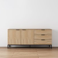 OTTO home Sideboard "Jorinde" Melaminoberfläche, flexibler Stauraum und robustes Metallgestell von Otto Home