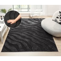 OTTO home Teppich "Benia, Hoch-Tief-Struktur", rechteckig, 19 mm Höhe, Wellen-Design, leichter Glanz, modern, Wohnzimmer, Schlafzimmer OTTO home Teppich "Benia, Hoch-Tief-Struktur", rechteckig, 19 mm Höhe, Wellen-Design, leichter Glanz, modern, Wohnzimmer, Schlafzimmer von Otto Home