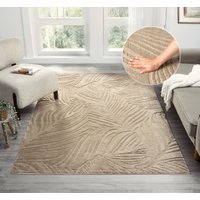 OTTO home Teppich "Samia, Hoch-Tief-Struktur", rechteckig, 19 mm Höhe, leichter Glanz, Floral, Blätter, Modern, Wohnzimmer, Schlafzimmer OTTO home Teppich "Samia, Hoch-Tief-Struktur", rechteckig, 19 mm Höhe, leichter Glanz, Floral, Blätter, Modern, Wohnzimmer, Schlafzimmer von Otto Home