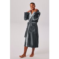 OTTO home Unisex-Bademantel "Miia, ideal für Sauna, Spa & im Urlaub" 1 Stk. tlg., weich und kuschelig, plüsch, für Damen und Herren, S-XL von Otto Home