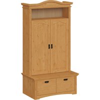 OTTO home Wäscheschrank "Konrad, mit Bank, Garderobenschrank, Schubladen, Massivholz" H/B/T mit Bank ca. 206/110,5/70 cm, viel Stauraum, langlebige Qualität, ausziehbare Kleiderstange OTTO home Wäscheschrank "Konrad, mit Bank, Garderobenschrank, Schubladen, Massivholz" H/B/T mit Bank ca. 206/110,5/70 cm, viel Stauraum, langlebige Qualität, ausziehbare Kleiderstange von Otto Home
