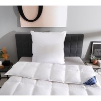 Otto Keller Gänsedaunenbettdecke + Kopfkissen "Bella, Bettwaren-Set in 135x200 oder 155x220 cm, Sommer oder Winter" Bettdecke 135x200 cm, 155x220 cm. GRATIS DAZU: Schlafspray von Otto Keller