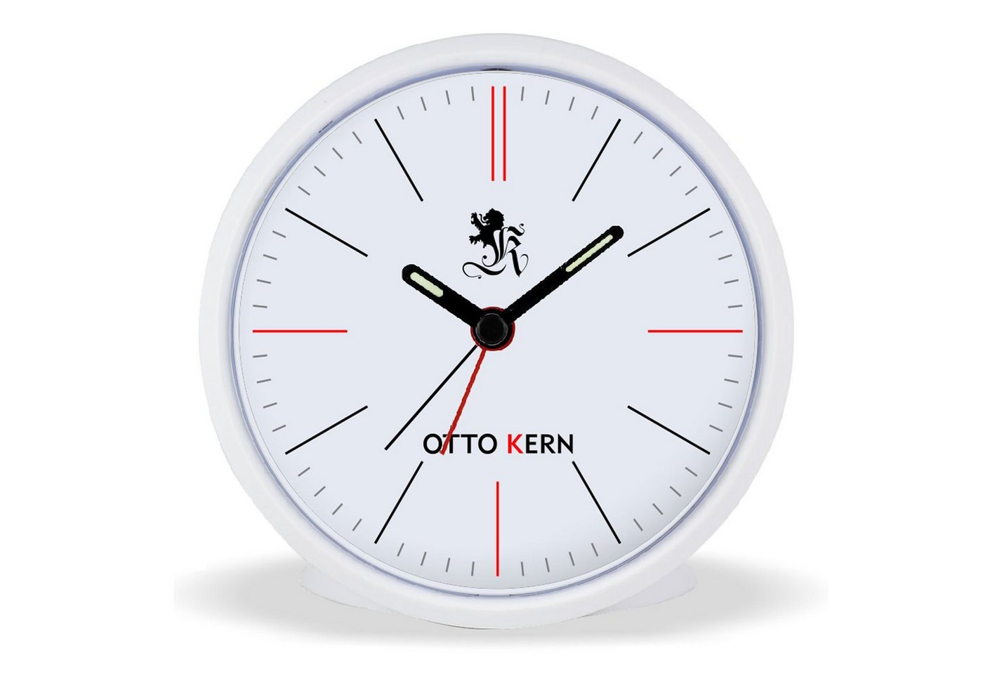 Otto Kern Quarzwecker Otto Kern Analoger Designwecker japanisches Quarzuhrwerk 110 mm geräuscharm Modern von Otto Kern