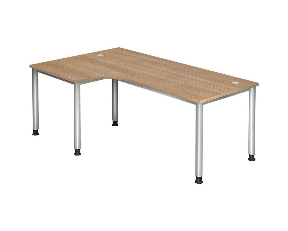 Otto Office Premium Eckschreibtisch Otto Office Line IV, 90°, Breite 200 cm, höhenverstellbar 68-76 cm, 4-Fuß von Otto Office Premium