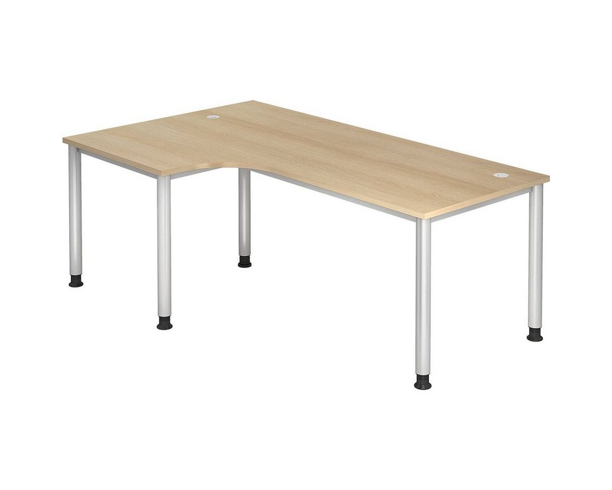 Otto Office Premium Eckschreibtisch Otto Office Line IV, 90°, Breite 200 cm, höhenverstellbar 68-76 cm, 4-Fuß von Otto Office Premium