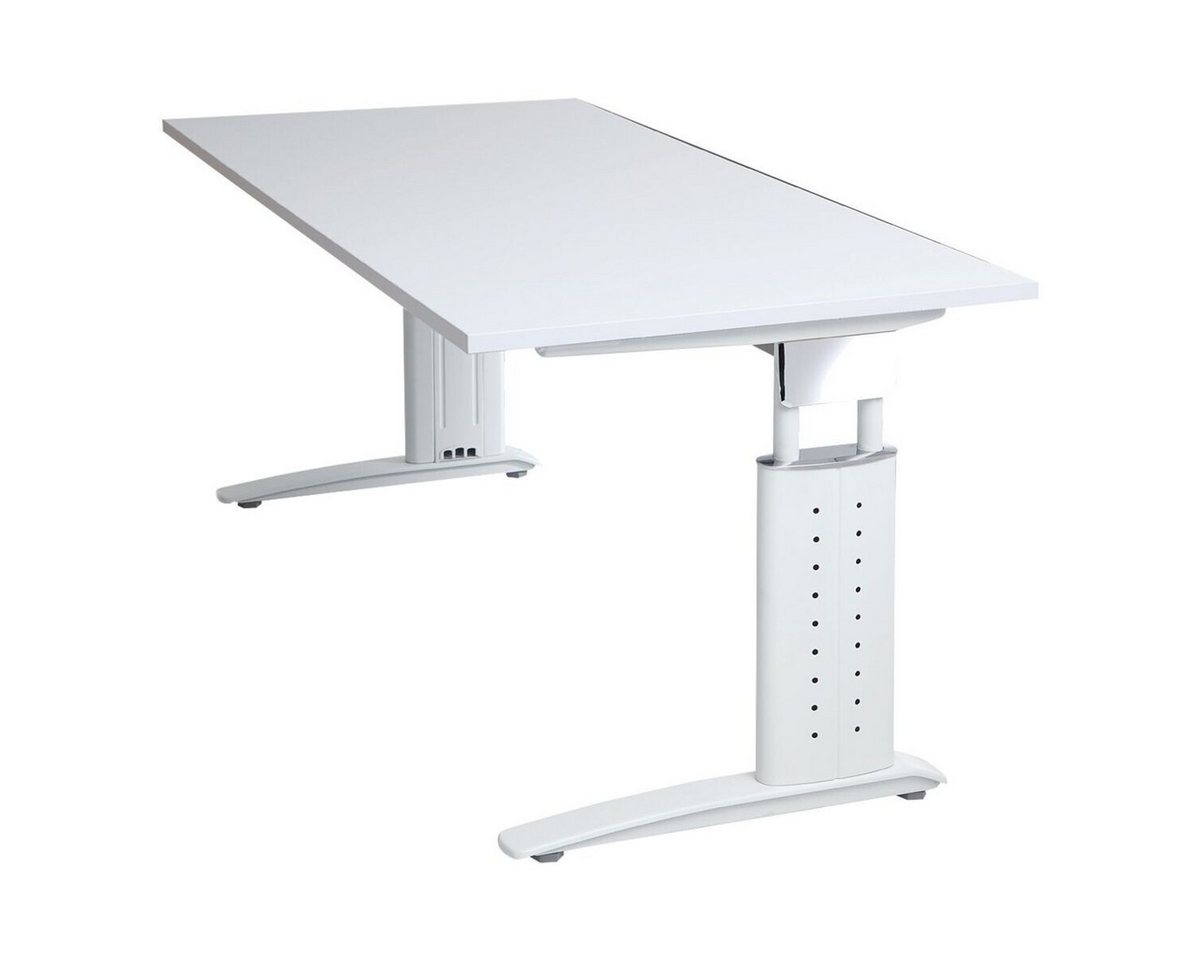 Otto Office Premium Schreibtisch Otto Office Line III, rechteckig, höhenverstellbar 68-86 cm, C-Fuß von Otto Office Premium