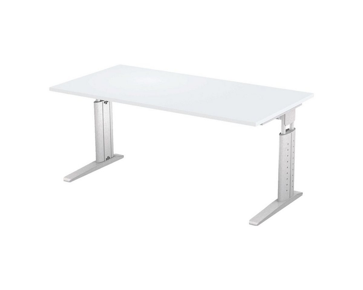 Otto Office Premium Schreibtisch Otto Office Line III, rechteckig, höhenverstellbar 68-86 cm, C-Fuß von Otto Office Premium