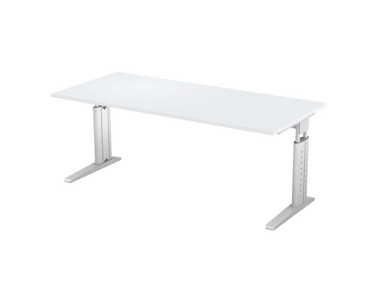 Otto Office Premium Schreibtisch Otto Office Line III, rechteckig, höhenverstellbar 68-86 cm, C-Fuß von Otto Office Premium