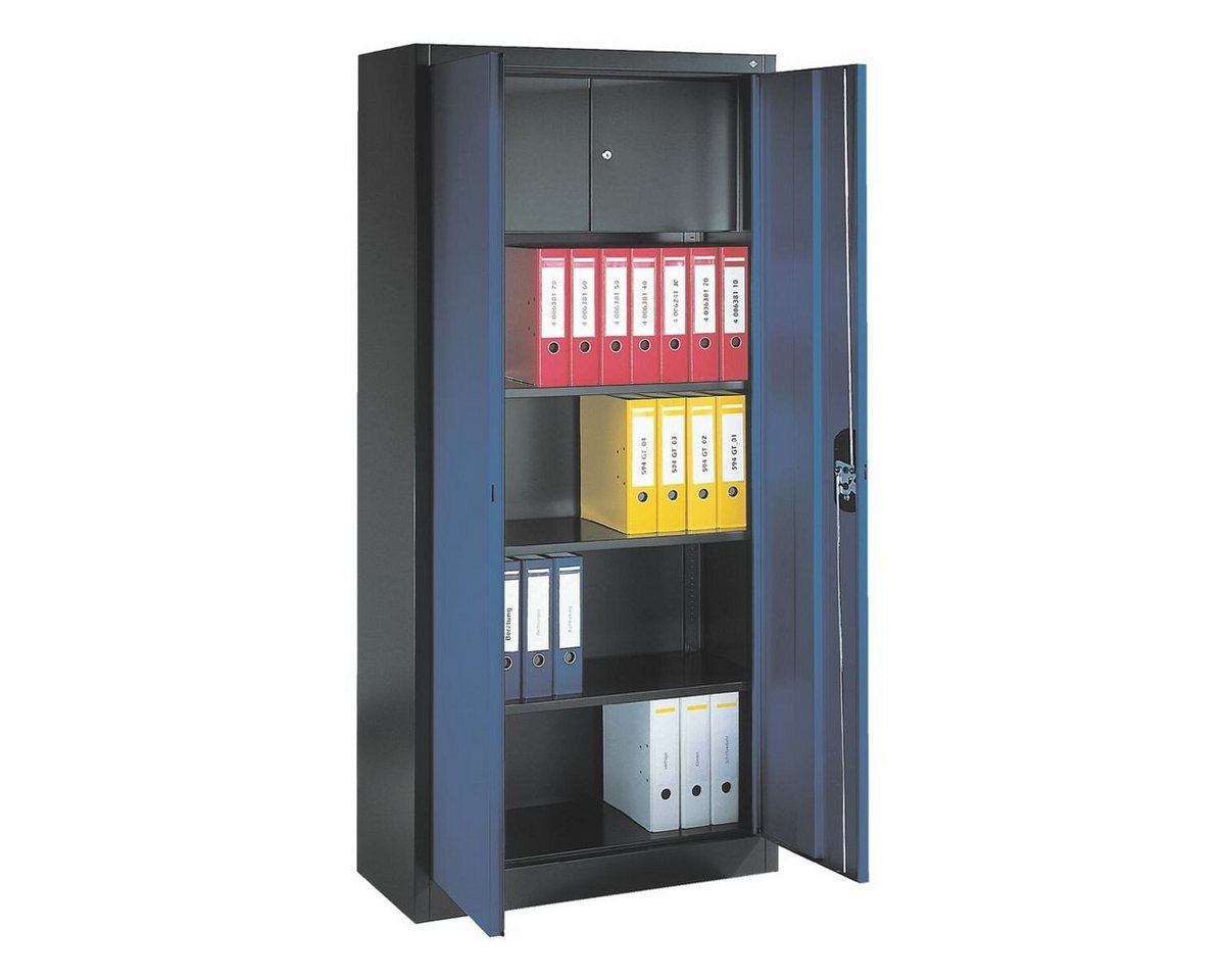 Otto Office Aktenschrank 4 OH, Stahlschrank, mit Schließfach, abschliebar, Tiefe 40 cm von Otto Office