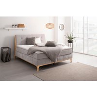 OTTO products Boxspringbett "Jelle", (5 St.), zertifizierte, recycelte Bezugsstoffe, verschiedene Ausführungen von Otto Products