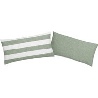 OTTO products Kissenhülle "Big Stripe", (2 St.), Streifen-Design in Melange-Optik von Otto Products