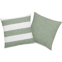OTTO products Kissenhülle "Big Stripe", (2 St.), Streifen-Design in Melange-Optik von Otto Products