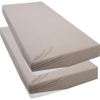 OTTO products Spannbettlaken "Neele GOTS zertifiziert, nachhaltiges Material, Bio-Baumwolle, Premium-Qualität, 100% Baumwolle, Bettlaken aus Single-Jersey, GOTS zertifiziert, mit Gummizug", (1 St.) von Otto Products