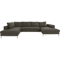 OTTO products Wohnlandschaft "Finnja, viel Platz, wahlweise Bettfunktion und Bettkasten, U-Form" von Otto Products