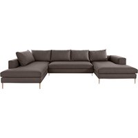 OTTO products Wohnlandschaft "Finnja, viel Platz, wahlweise Bettfunktion und Bettkasten, U-Form" von Otto Products