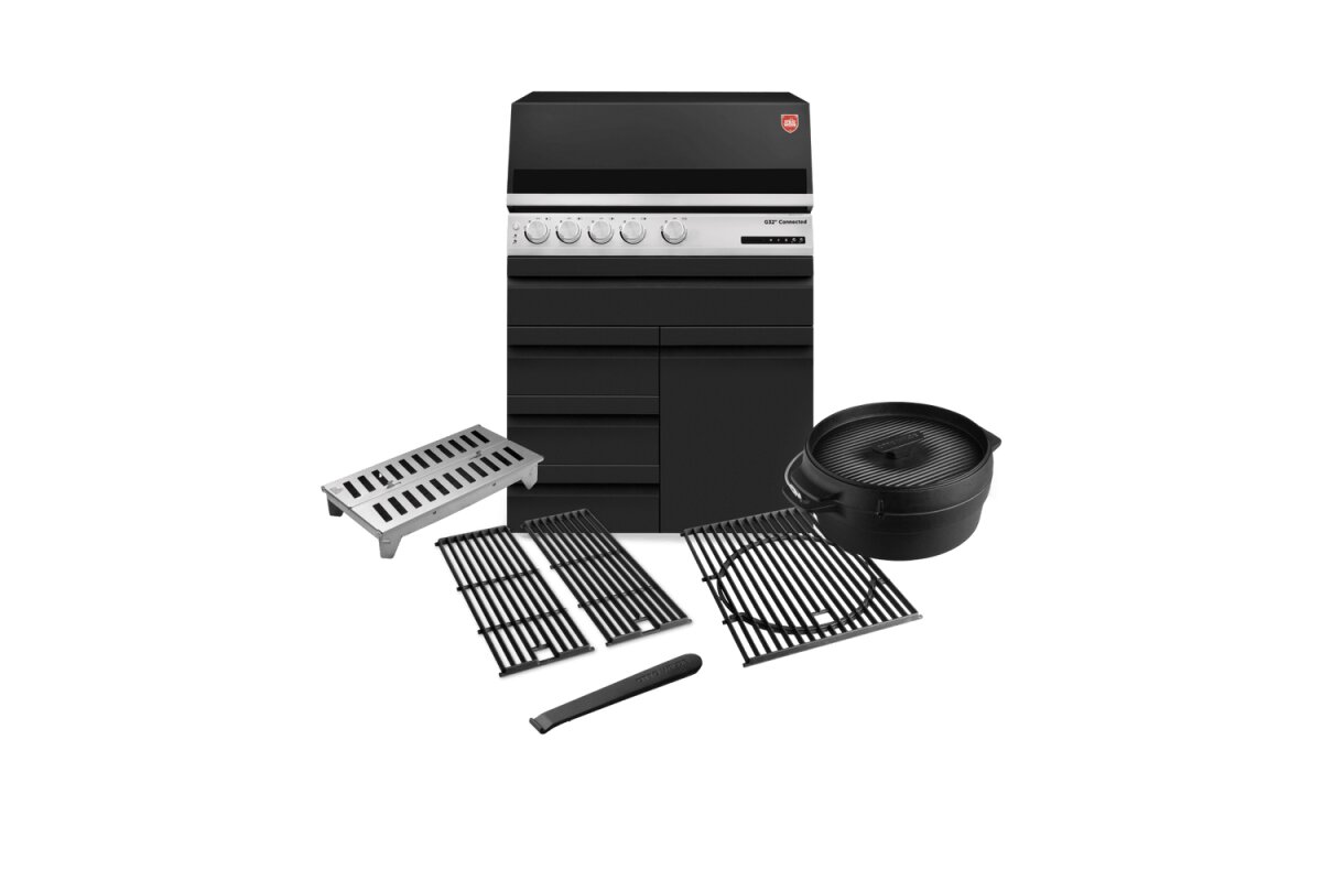 OTTO WILDE G32\" Connected (Schrank/ 3 Schubladen) Gen 2 - Slow Griller-Bundle" von Otto Wilde