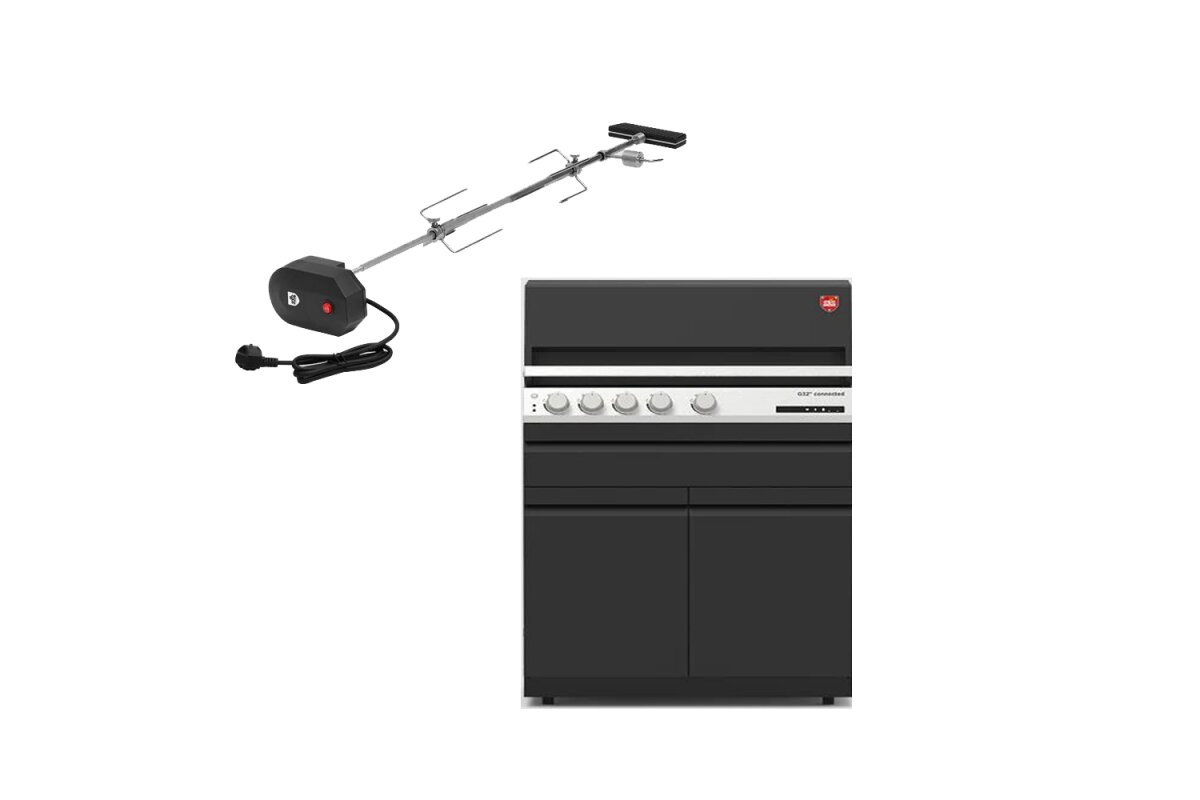 OTTO WILDE G32'' Connected (mit Schrank) + ROTISSERIE von Otto Wilde