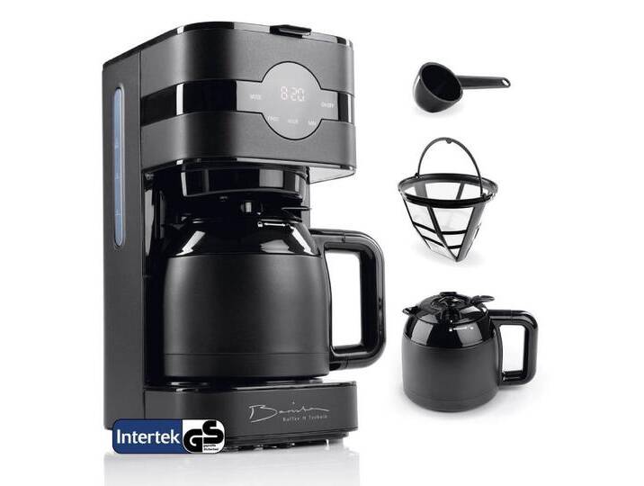 Barista Filterkaffeemaschine LED-Display 900W Edelstahl mit Isolierkanne, 1,25-l-Wassertank mit Timer-Funktion Aromastärke individuell wählbar von Otto.de