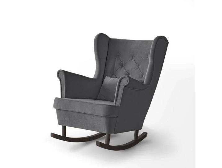 Beautysofa Schaukelsessel Fabio, mit Einbringung in die Wohnung (Holzbeine in Weiß, Buche oder Wenge Farbe) von Otto.de