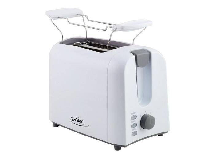 Elta Toaster Cool Touch Classic Line, für 2 Scheiben, 700 W, 2-Scheiben Toaster Brötchenaufsatz Toast von Otto.de