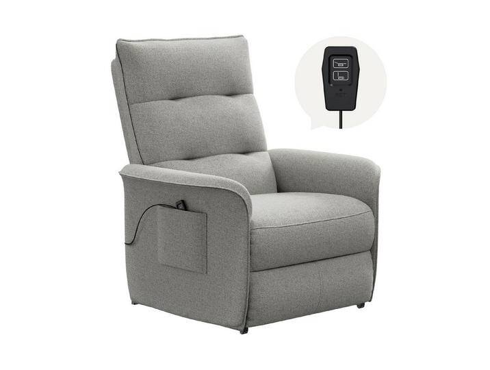 FLEXISPOT Sessel Elektrischer Relaxsessel – Ergonomischer Liegesessel mit Relaxfunktion (leicht zu montieren, kompakt verpackt & einfach zu transportieren), Fernsehsessel, ergonomisch, bis 200 kg belastbar, 105°-155° von Otto.de