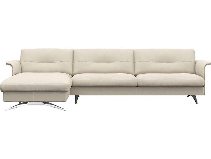 FLEXLUX Ecksofa Glow, super bequem durch hochwertigem Sitzaufbau mit Federkern, L-Form, Modernes skandinavisches Design von Otto.de