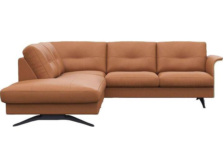 FLEXLUX Ecksofa Glow, super bequem durch hochwertigem Sitzaufbau mit Federkern, L-Form, Modernes skandinavisches Design von Otto.de