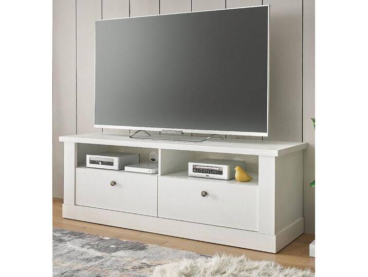 Furn.Design Lowboard Fiastra (TV Unterschrank in Pinie weiß Landhaus, 132 x 47 cm), Soft-Close-Funktion von Otto.de