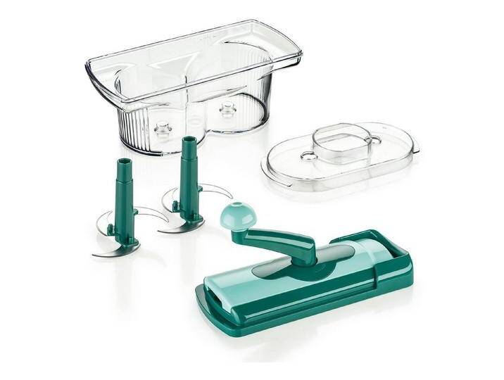 Genius Gemüseschneider Nicer Dicer Twist Salat Obst Schneider, 5 in 1 Funktion Gemüsereibel Küchenhelfer von Otto.de