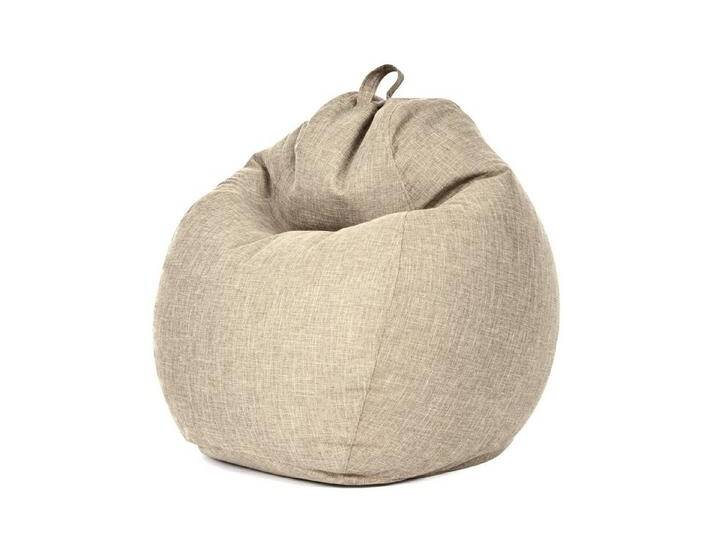 Green Bean Sitzsack Home Linen (Indoor Riesensitzsack mit EPS-Perlen Füllung -, Kuschelig Weich Waschbar), Sitzkissen Lounge Chair von Otto.de