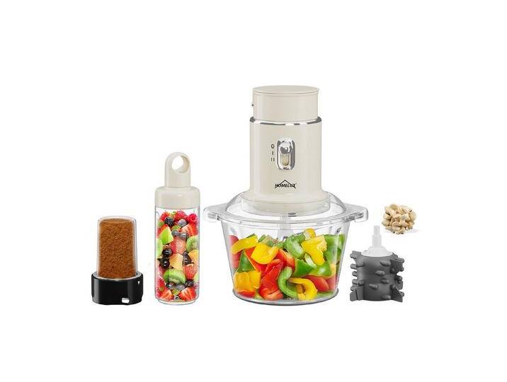 HOMELUX Standmixer 4 in 1 küchenmaschine mit Multizerkleinerer Mixer Mühle Processor, 250,00 W von Otto.de