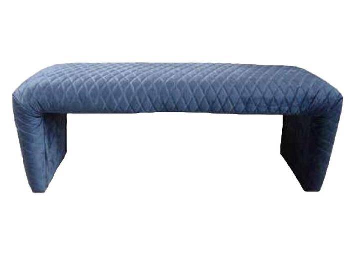 JVmoebel Bettbank Designer Hocker Fußhocker Ottomane Chaiselounge Sitzbank Textil (1-St., Hocker), Made in Europa von Otto.de