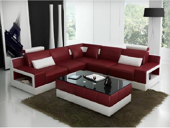 JVmoebel Ecksofa LEDERSOFA + USB ECKSOFA DESIGN BETTFUNKTION GARNITUR WOHNLANDSCHAFT, Made in Europa von Otto.de