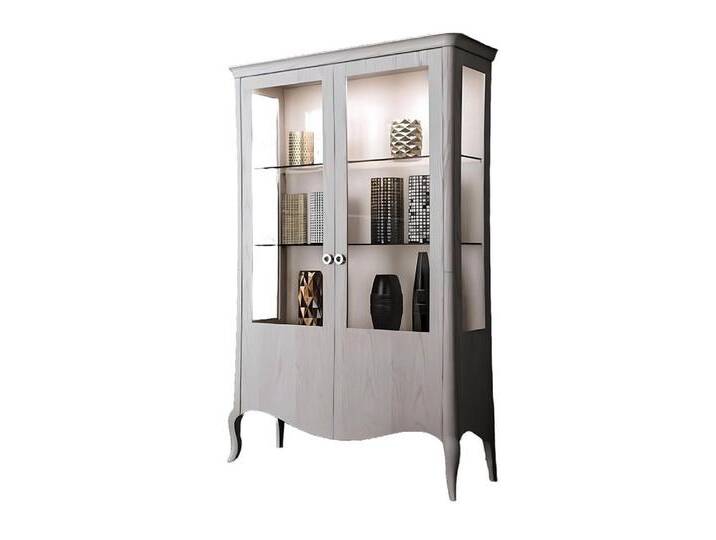 JVmoebel Glasvitrine Glasschrank Wohnzimmer Sideboard Vitrine Esszimmer Sideboard Made in Europa von Otto.de