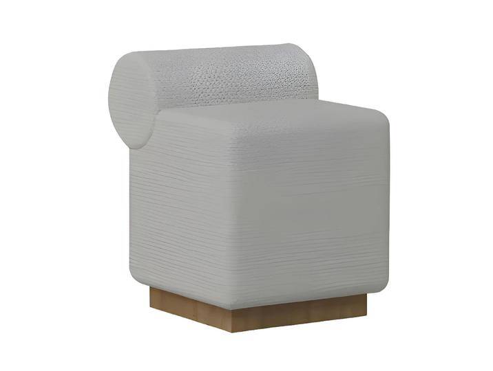 JVmoebel Loungesessel Design Rundhocker Hocker Design Möbel Beistellhocker Sitzhocker (1-St., Hocker), Made in Europa von Otto.de