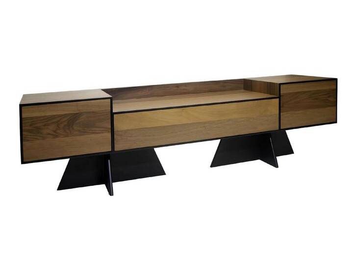 JVmoebel Lowboard Brauner TV-Ständer edles Designer Lowboard aus Holz stilvolle Möbel (1 St., RTV), Made in Europa von Otto.de