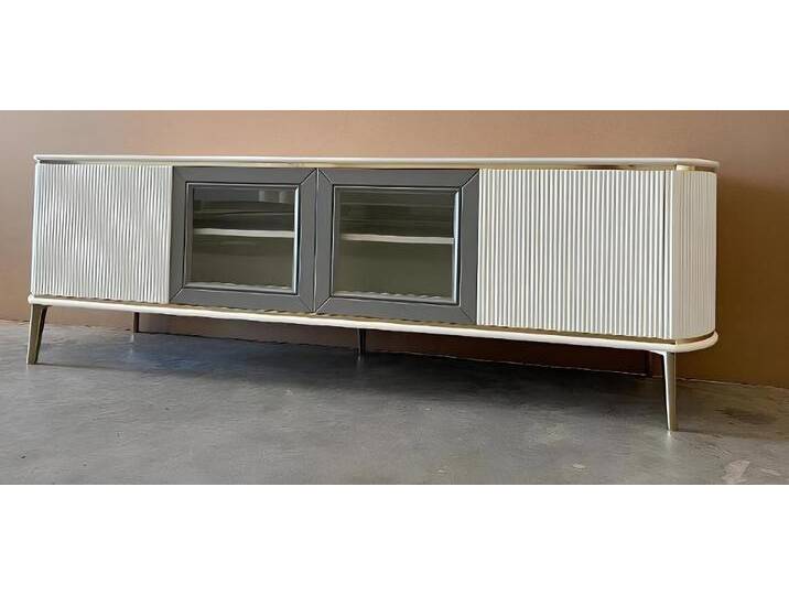JVmoebel Lowboard Lowboard Luxus Weiß tv Ständer Wohnzimmer Modern Design Neu Holz Möbel (Lowboard), Made in Europa von Otto.de