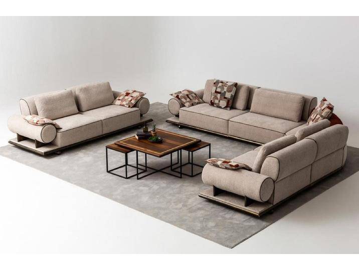 JVmoebel Polstergarnitur Stoffsofa Couch Wohnlandschaft Eck Design Modern Sofa Ecksofa L-Form, (Ecksofa L-Form), Made in Europa von Otto.de