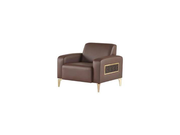 JVmoebel Sessel Sessel Braun Einfarbig Modern Design Arbeitszimmer Wohnzimmer 1-Sitzer (Sessel), Made in Europa von Otto.de