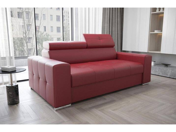 JVmoebel Sofa Designer Zweisitzer Couch Polster Textil Leder Sofa Design 2 Sitzer, Made in Europa von Otto.de