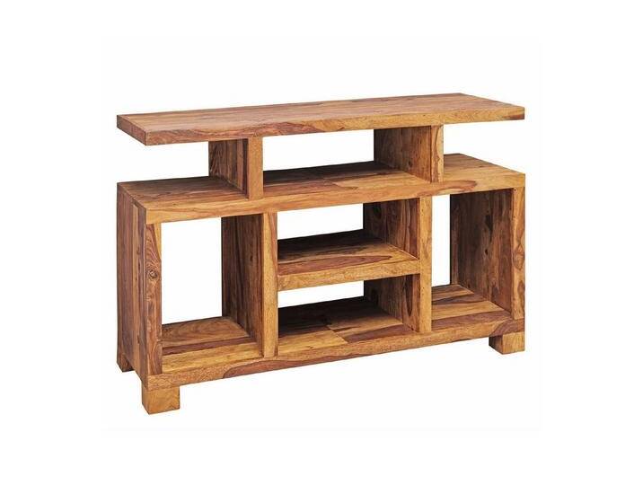 KADIMA DESIGN Kommode Sideboard Massivholz 115x76x40 cm Landhaus-Stil Anrichte Kommode (TV-Schrank Anrichte Echt-Holz mit 4 Standbeinen), Fernseh-Kommode mit Staufächern von Otto.de