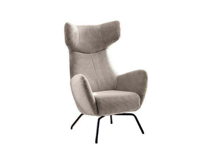 KAWOLA Relaxsessel LOTTE, Ohrensessel Velvet oder Cord, mit oder ohne Hocker verschiedene Farben von Otto.de