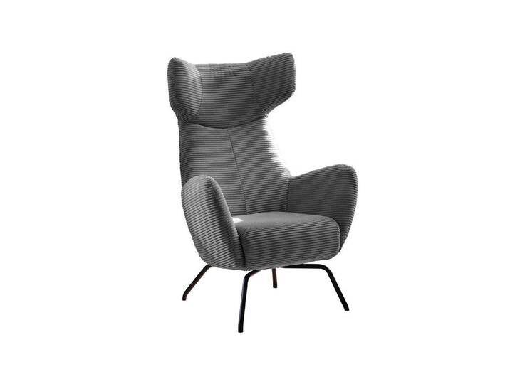 KAWOLA Relaxsessel LOTTE, Ohrensessel Velvet oder Cord, mit oder ohne Hocker verschiedene Farben von Otto.de