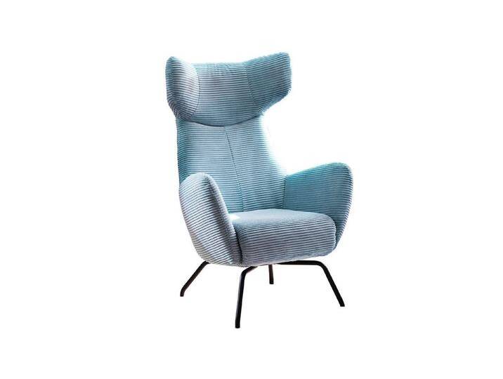 KAWOLA Relaxsessel LOTTE, Ohrensessel Velvet oder Cord, mit oder ohne Hocker verschiedene Farben von Otto.de