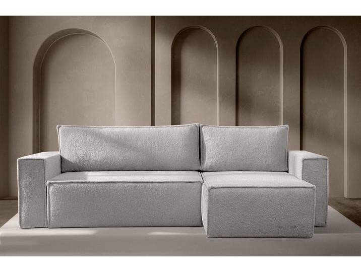 KONSIMO® Ecksofa NAPI Universal-Ecksofa links oder rechts, beidseitig, hergestellt in der EU, mit Schlaffunktion, Bettkasten, Modern von Otto.de
