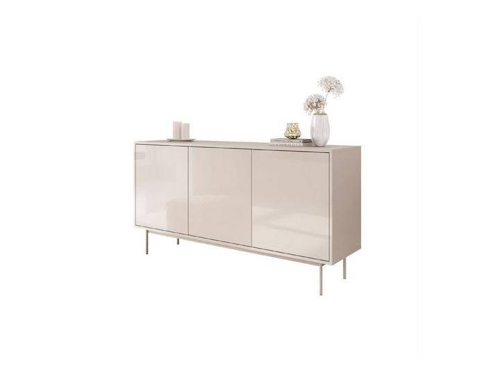 Lookway Kommode SANAYI in Kaschmir mit Hochglanzfronten und Push-to-Open von Otto.de