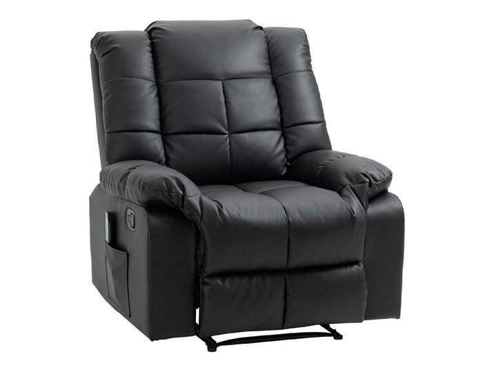 MODFU Massagesessel Relaxsessel,Liegesessel mit Massagefunktion (Elektrischer Relaxsessel mit 8-Punkt-Massage & Fernbedienung – Kunstleder Fernsehsessel mit 165° Neigung., 94x99x99 cm), mit Relaxfunktion von Otto.de