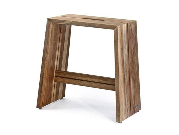 NATUREHOME Hocker Sitzhocker Holzhocker Design versch. Holzarten (1 St., Modern), Handarbeit, Design, Echtholz von Otto.de